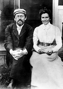 Anton Chekhov and Olga Knipper 1901